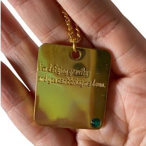 Loot Crate Wicked Gold Necklace Elphaba